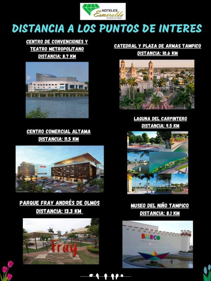 Hotel Esmeralda تامبيكو المظهر الخارجي الصورة